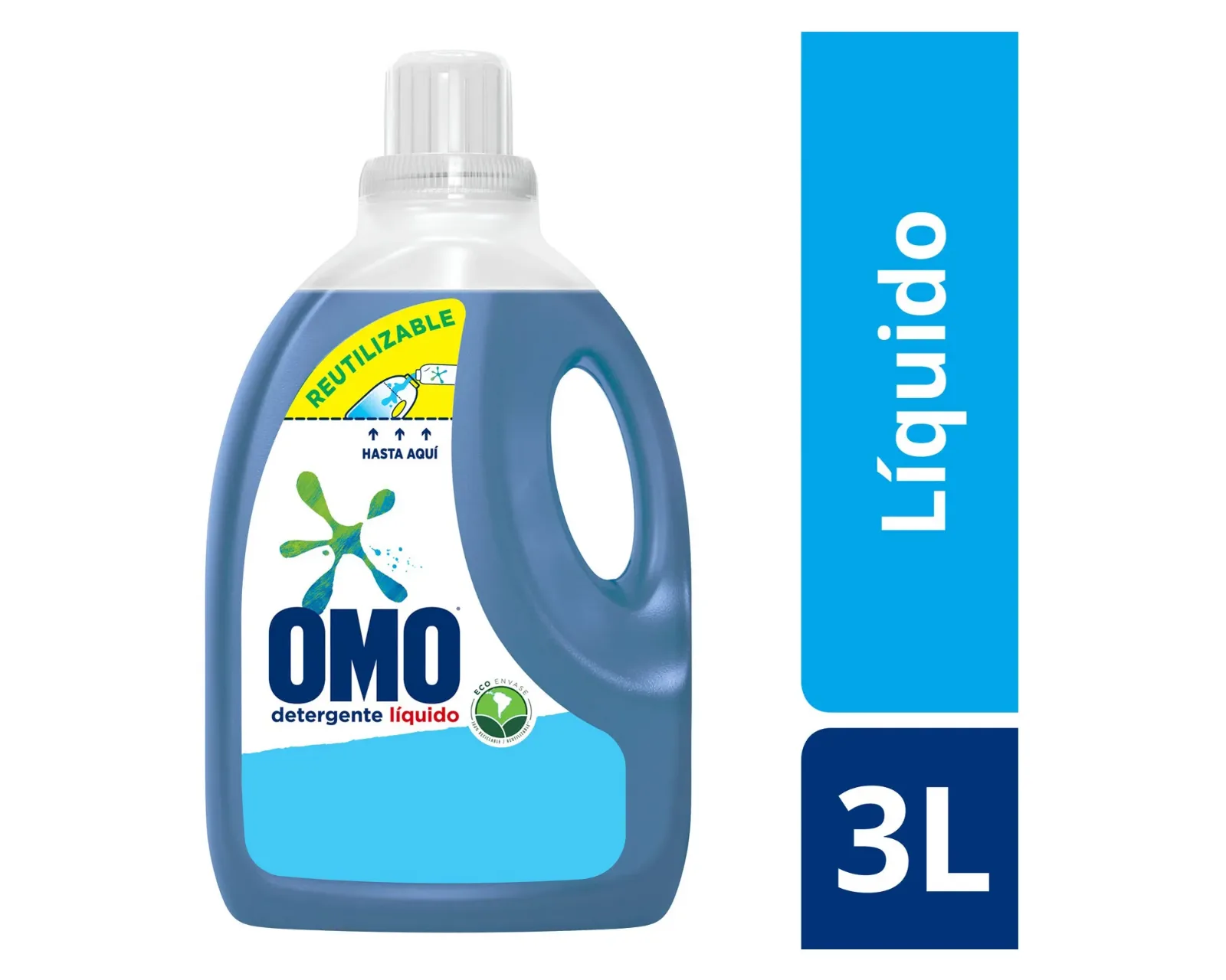 Detergente Líquido Omo 3L